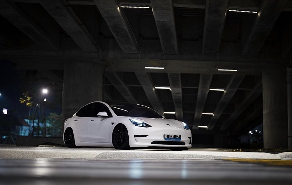 Tesla model3 nullbar Ultra low life attitude